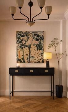 THIN - 3 CEKMECELI SIYAH DRESUAR