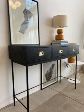 THIN - 3 CEKMECELI SIYAH DRESUAR